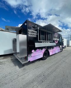 Fairly Used Food Trailers Mobile Kitchen Fast Fully Equipped Food Trailer Truck for Sale to South America/<strong>Bahama</strong>/Carrebians - Product Image 1