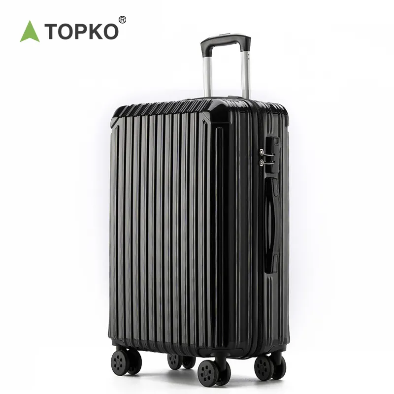TOPKO Trolley Luggage Travel Bags Suitcase with Universal Wheel PC ABS Suitcase for Men & Women Travel Luggage Bag