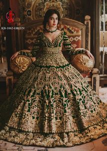 Designer Latest Heavy Bridal Wear 9000 Velvet Embroidery Fancy Dori Sequence Work Full of Diamond Lehenga <strong>Choli</strong> <strong>Wholesale</strong> Rate - Product Image 2