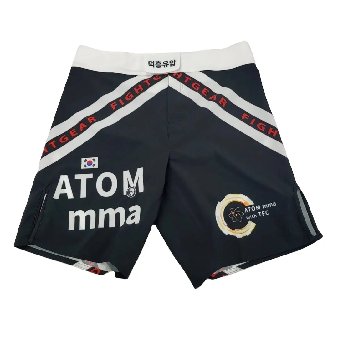 Atacado MMA Shorts treinamento personalizado desgaste MMA Shorts fábrica fabricantes homens MMA Shorts