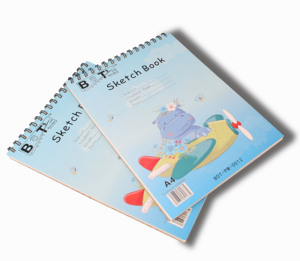 机器人和四个点，25张素描本，(120gsm) a 4尺寸，(2包)，哑光空白白色纸。 - Product Image 6
