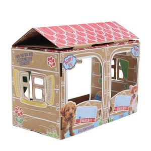 Geri dönüşümlü özel Pet gıda kedi köpek maması Online nakliye oluklu kağit kutu - Product Image 1