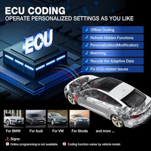 X431 Crp919e Obd2スキャナー双方向ツール、Canfd Doip、アクティブテスト、35 + サービス、Ecuコーディング、すべてのシステム診断 - Product Image 4