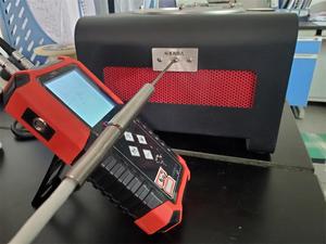 Calibrador de prueba de temperatura de sonda de superficie 50C ~ 600C para la industria de componentes electrónicos - Product Image 6