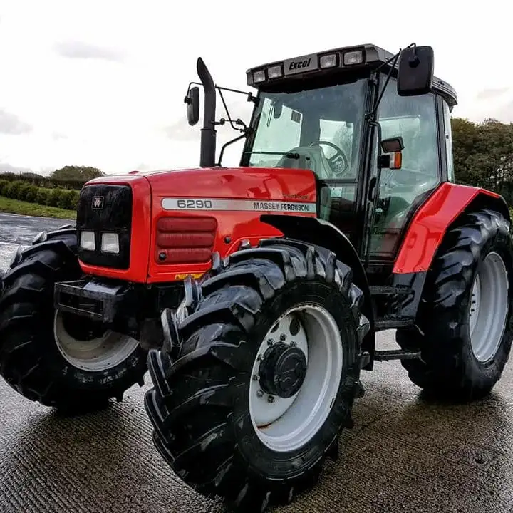 Penjualan terlaris Massey Ferguson MF-6290 4WD dan truk sampah 130HP peralatan mesin pertanian traktor berjalan