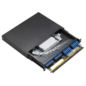 FTTH 24/12芯Sc/LC/FC/St连接器接线板固定/拉动式光纤ODF - Product Image 2