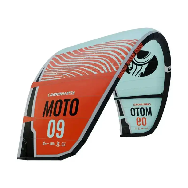Surfkite Cabrinha MOTO 12m aquilone arancione per Kiteboarding e kitesurf Sport acquatici