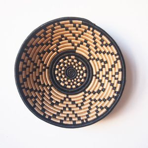 手工圆形藤条杯垫和餐垫厨房碗桌垫，带衬垫绝缘餐垫杯垫 - Product Image 6