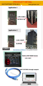 Factory Directly High Cost-effective Active Subwoofer Amplifier Module Audio Power Amplifier Module 2in 3out for 12/15/18 Inch - Product Image 5