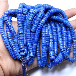 <span class=keywords><strong>Lapis</strong></span> Smooth li pürüzsüz lastik şekli boncuk doğal mavi <span class=keywords><strong>Lapis</strong></span> taşlar boncuk 7X8 MM uzunluk 16 inç