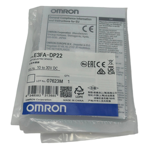 E3FA-DP22 Photoelectric <strong>Sensor</strong> with Built-in Amplifier <strong>Diffuse</strong>-reflective Sensing distance 300 mm PNP Output M12 Connector - Product Image 1