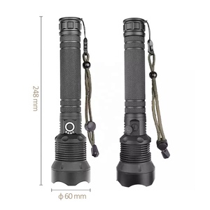 Lightingpass Chất lượng cao siêu sáng loại C sạc Zoom Torch XHP70 khẩn cấp tự vệ săn chiến thuật dẫn đèn pin - Product Image 5