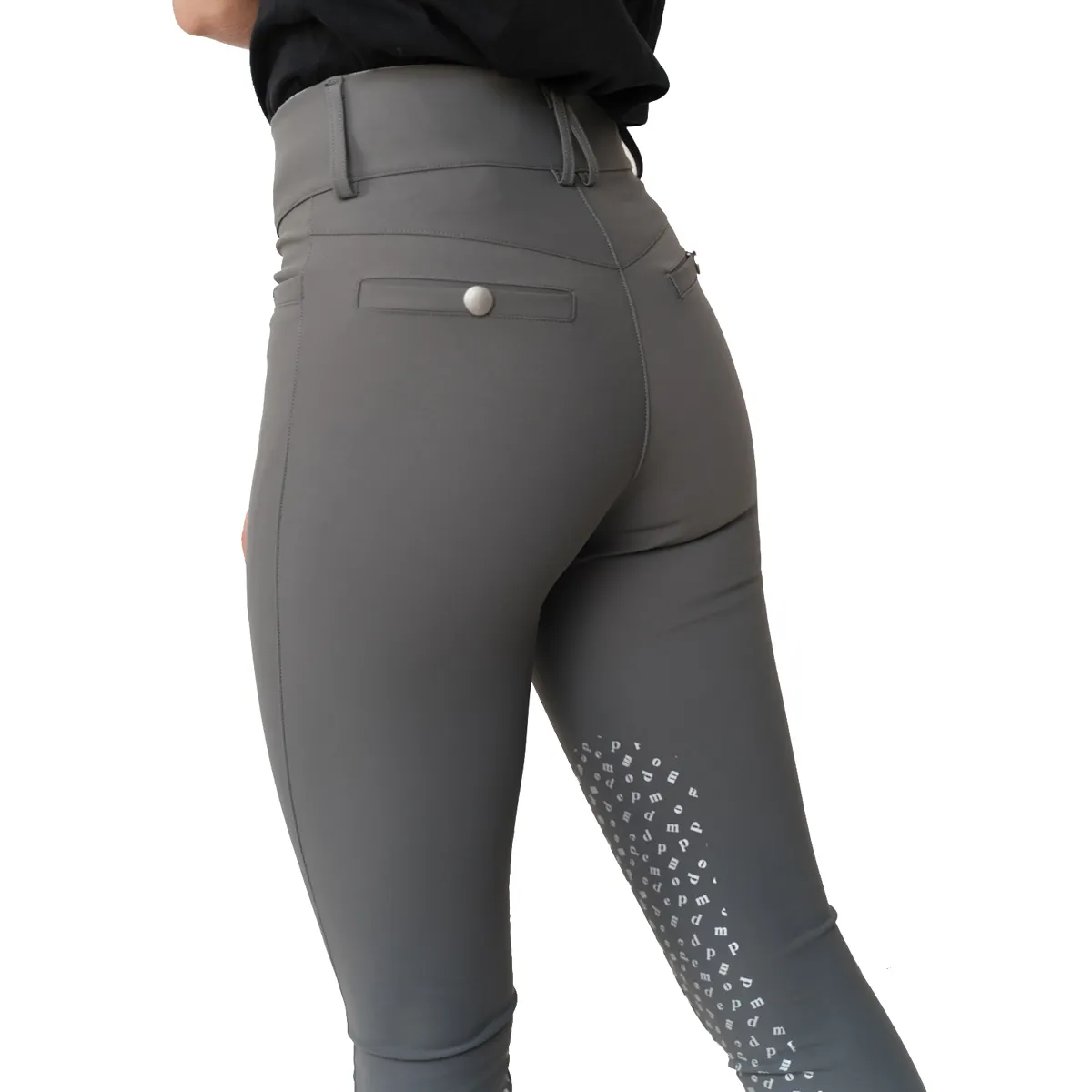 Horse Riding Leggings Equestrian Clothing Factory Riding Tights Customize Silicone Print Equitation Breeches Woman Pants