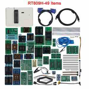 <strong>RT809H</strong>-49 Items Universal <strong>Programmer</strong> Upgraded Version of 809F Perfect for NOR/<strong>NAND</strong>/<strong>EMMC</strong>/EC/MCU