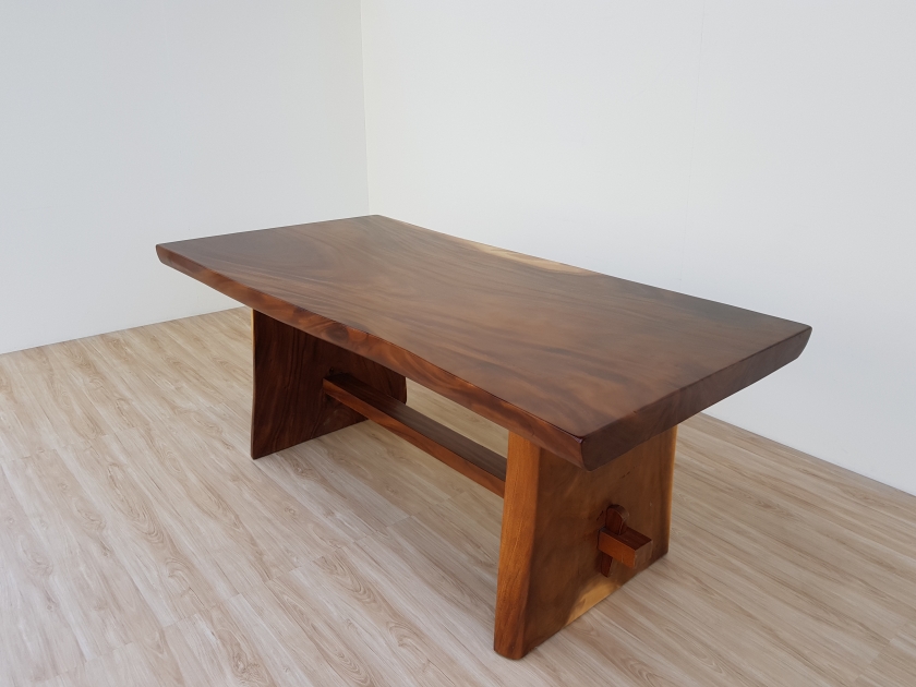 Table de salle à manger 200x90x76 cm Haut 8 cm