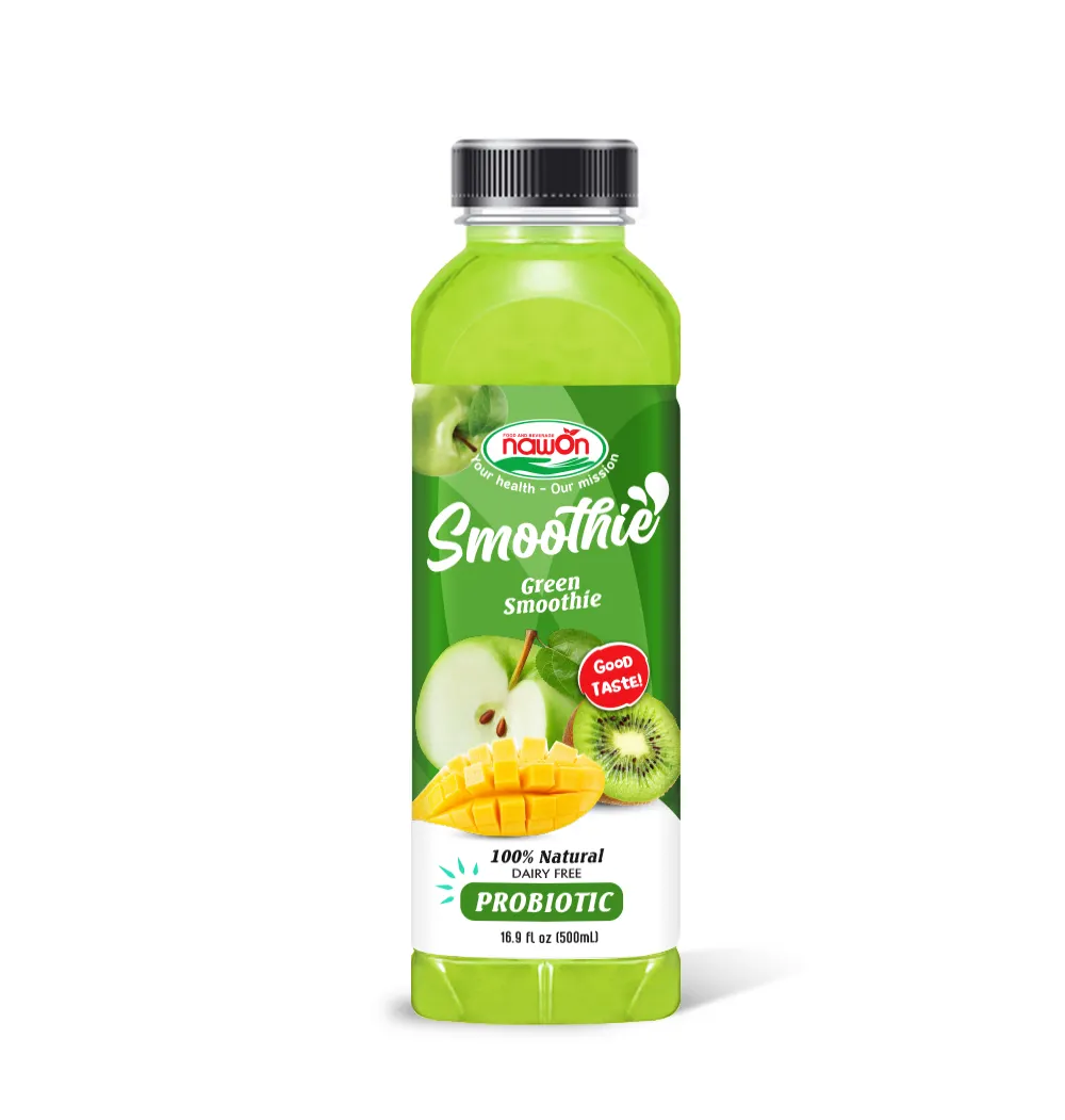 500ml NAWON frullato di frutta fresca frutta verde HALAL OEM ODM bevanda di succo sano BRCGS produttore di bevande