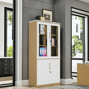Multi-layer metal desktop <strong>file</strong> cabinet office data storage box drawer with lock large capacity - Product Image 1