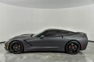 2014 Chevrolet Stingray Stingray Z51 cabrio Turbo motor koyu iç deri koltuklar sol direksiyon - Product Image 3