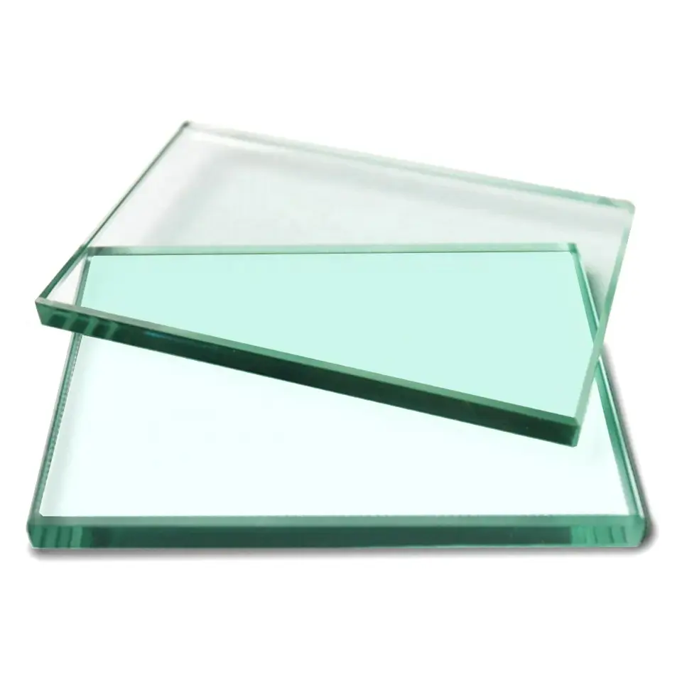 फैक्टरी कस्टम 5-12mm मोटी स्पष्ट टेम्पर्ड ग्लास पैनल बख़्तरबंद ग्लास शीट