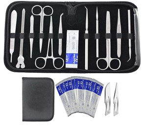 Tıbbi öğrenciler için gelişmiş diseksiyon kiti kese ambalaj ile paslanmaz çelik - Product Image 5