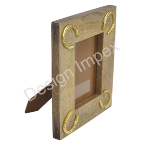 马术相框长方形木框画盒图片图片支架平开窗马位相框礼品 - Product Image 4