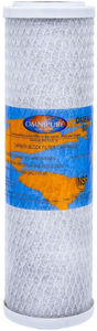 Cartouche filtrante à bloc de carbone <span class=keywords><strong>Omnipure</strong></span> série OMB 10 pouces, 10 000 gallons, 5 microns - Product Image 4