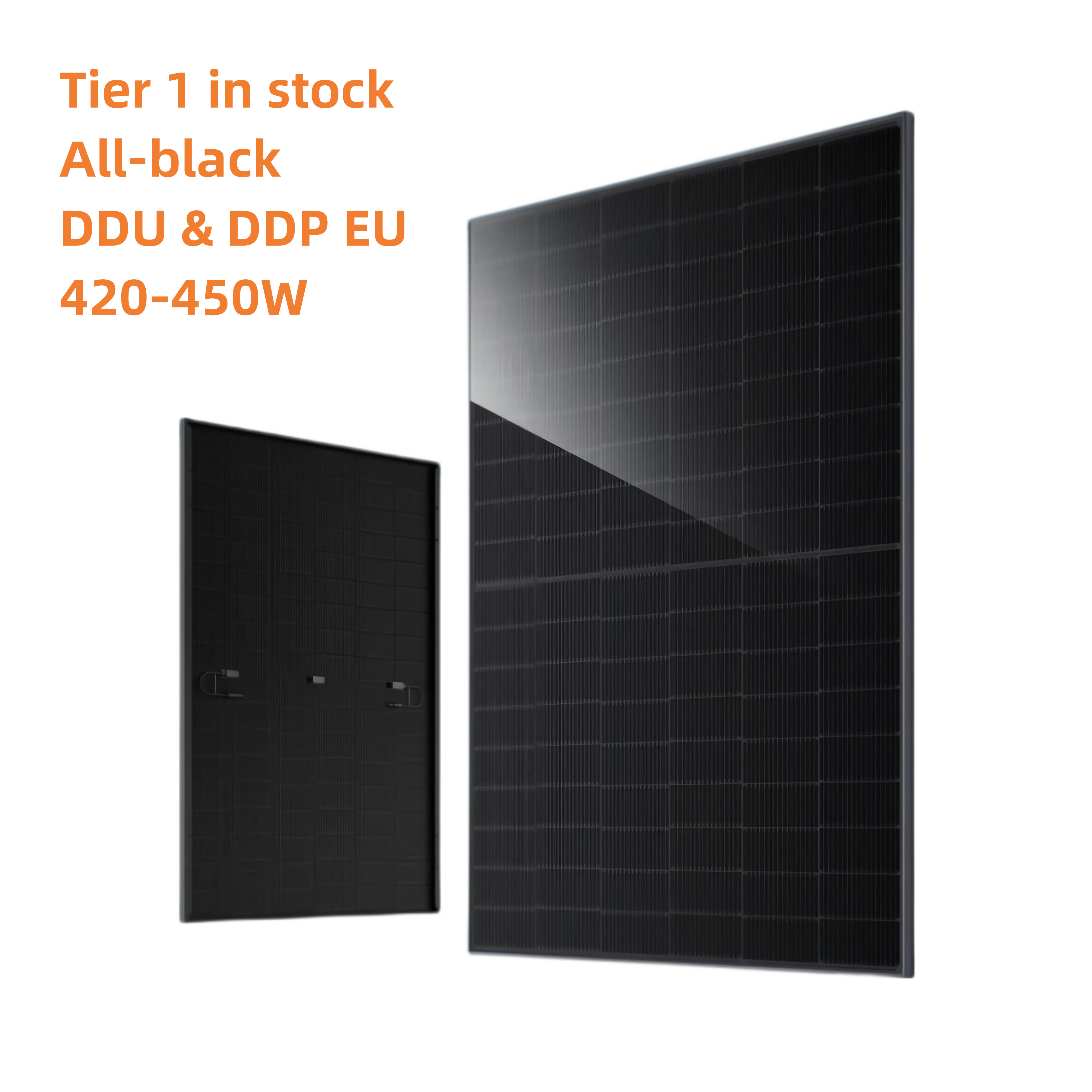 Precio del panel solar 415W 455W 550W 650W 700W Paneles fotovoltaicos Kit de módulos mono de media celda Sistema solar para el hogar