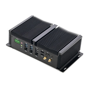 産業用PC FanlessインテルI7 1255U & I5 1235U 3 LANギガビット8 RS232 RS485ミニWindows/Linux/UbuntuコンピュータAU/USプラグ - Product Image 5