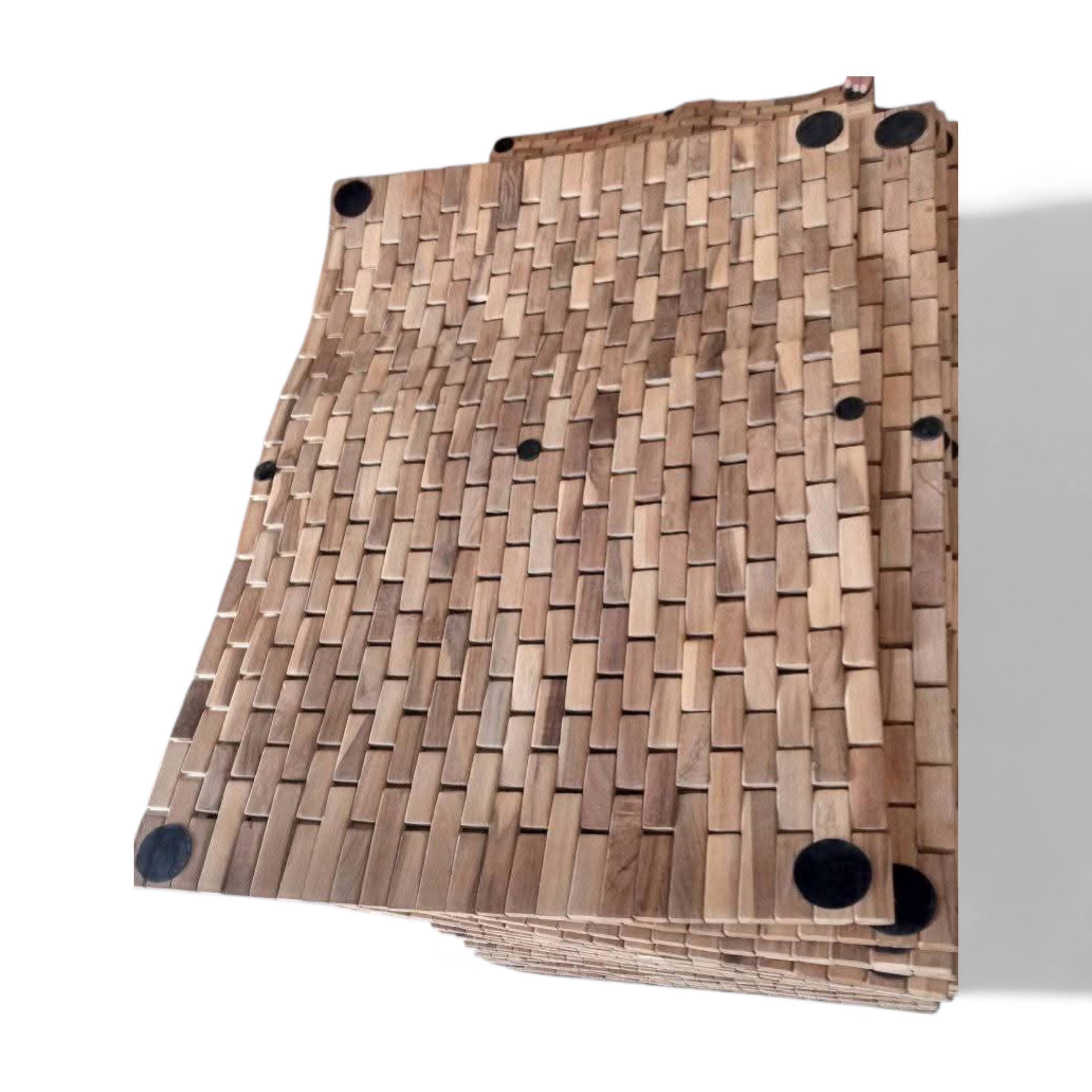 ไม้สักขัดละเอียดหรือเคลือบกันน้ำ