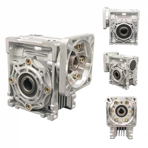 Relación RV NMRV30 15 Puede ser manual Reducción de vibración baja Caja de cambios servo de accionamiento pequeño Engranaje helicoidal Reductor de velocidad chino de fábrica - Product Image 6