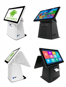 Sistema de caja registradora de computadora POS de Windows todo en uno para operaciones de cajero Máquina electrónica Pos Touch