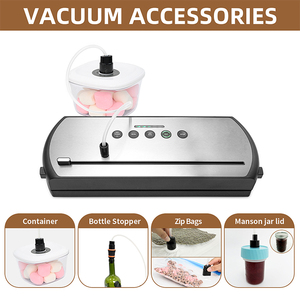 Confezionatrice Elettrica Intelligente Elettrica Macchina Automatica Sottovuoto con Programmi Preimpostati Per La Casa e il Ristorante Sacca Sigillante - Product Image 2