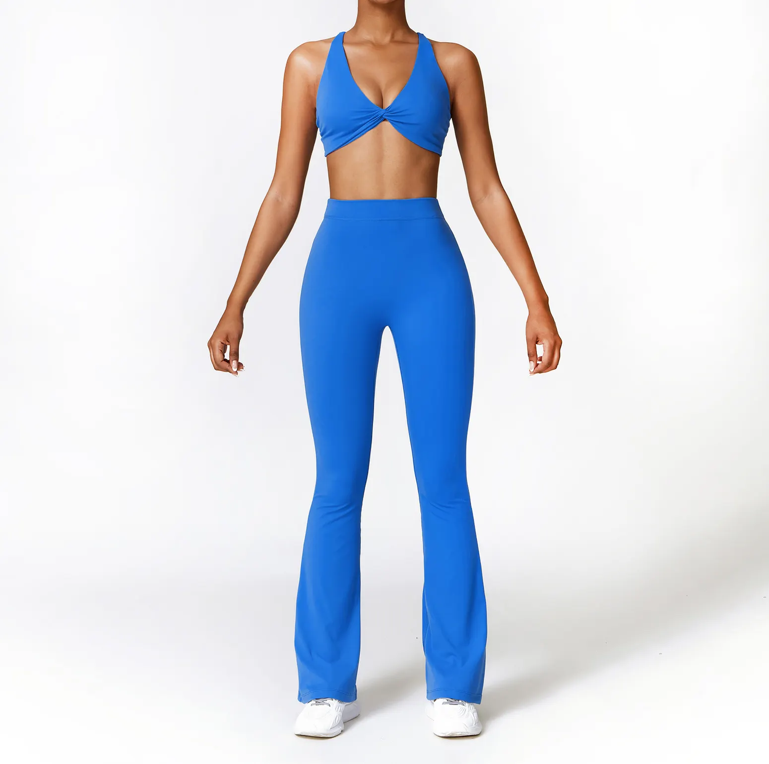 ओईएम डिज़ाइन एथलेटिक महिला फिटनेस परिधान योगा वियर जिम कपड़े सक्रिय परिधान खेल महिला जिम योगा सेट