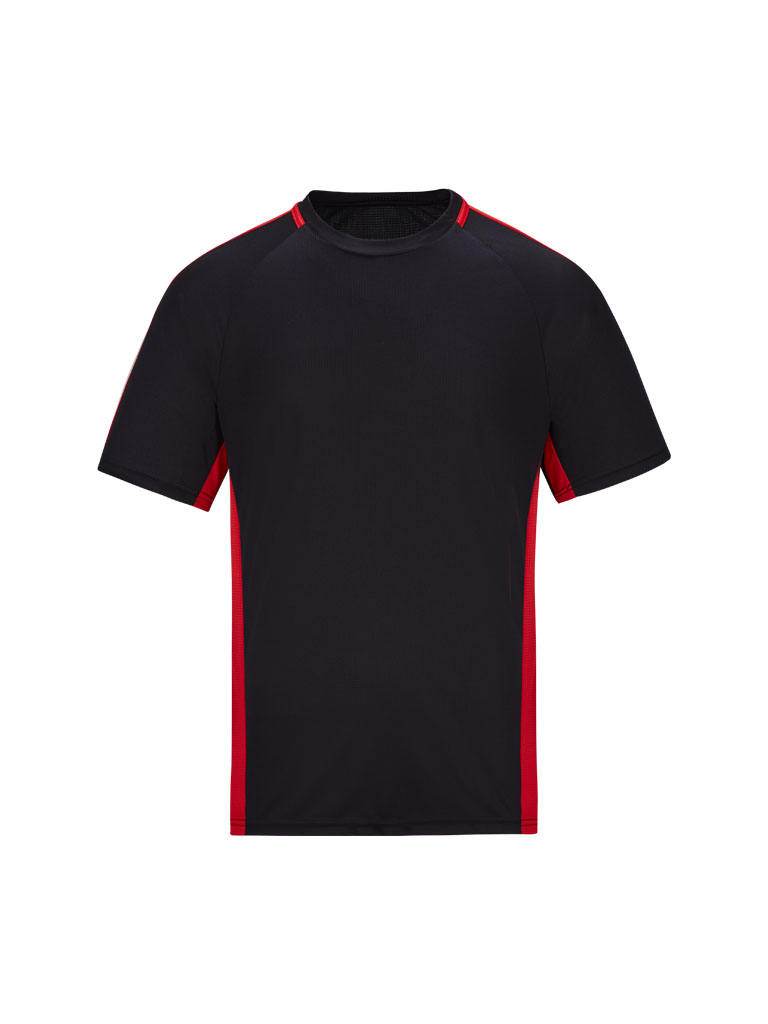 สีดำ/ แดง