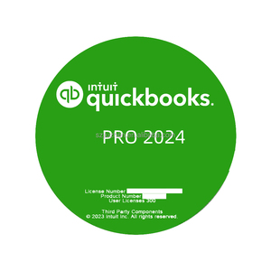 ntuit QuickBookss企业解决方案pro 2024美国桌面版终身财务会计软件电子邮件交付DVD - Product Image 2