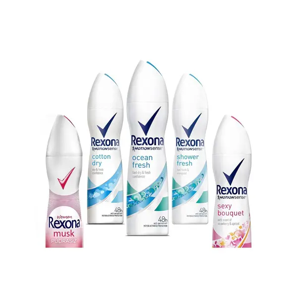 Mantenha-se fresco o dia todo: Desodorante spray Rexona para a máxima confiança