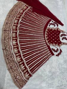 BRIDAL WEAR HEAVY EMBRED CODQUENCE & PAPER MIRROR WORK LEHENGAS CHOLI with DUPATTA HEAVY EMBROI - Product Image 3
