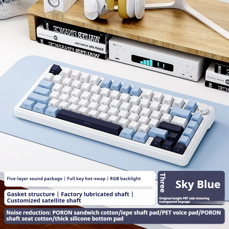 Bleu-Trimode RGB échangeable à chaud