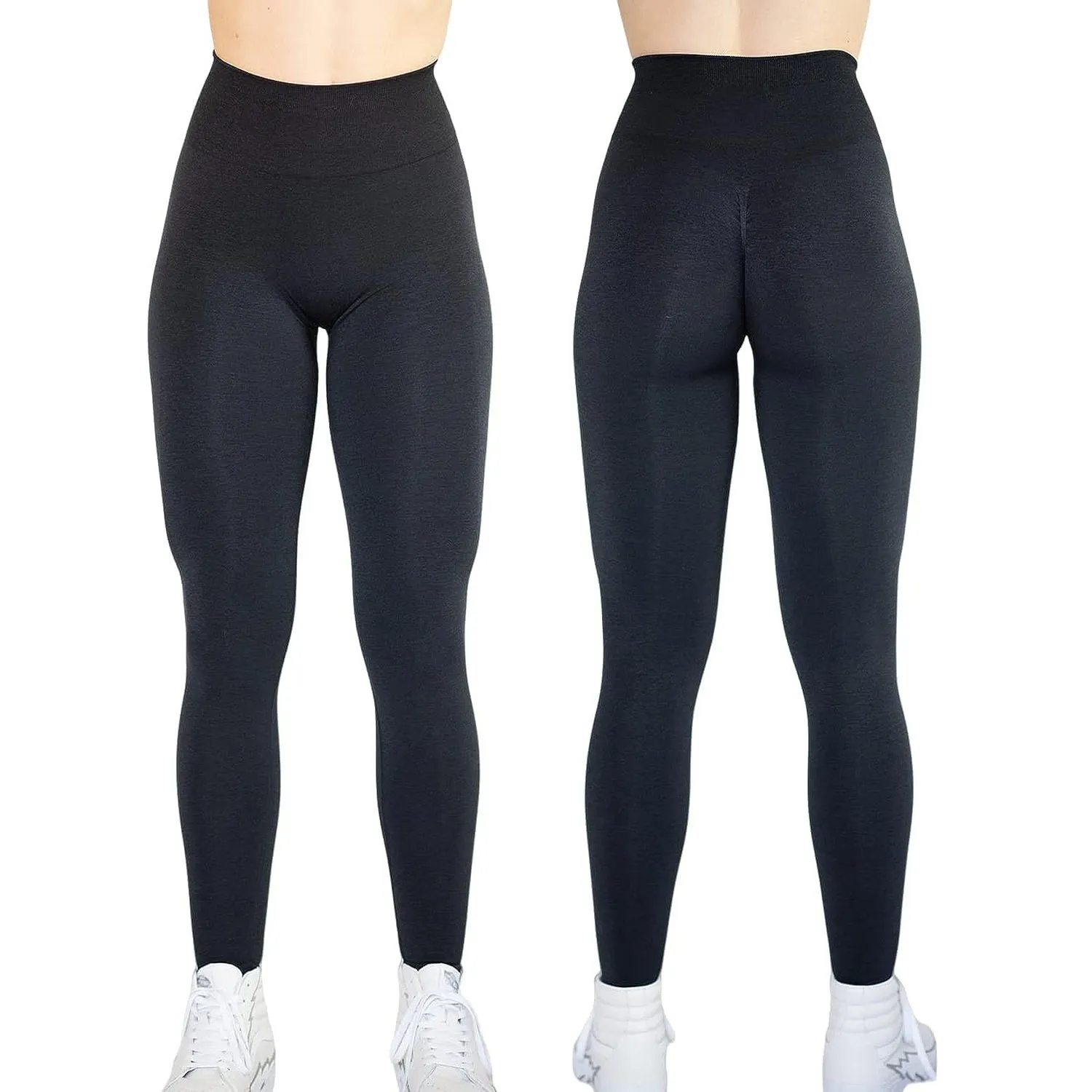 Mallas de entrenamiento para mujer, mallas ajustadas sin costuras, Control de barriga, gimnasio, Fitness, chica, deporte, pantalones de Yoga activos