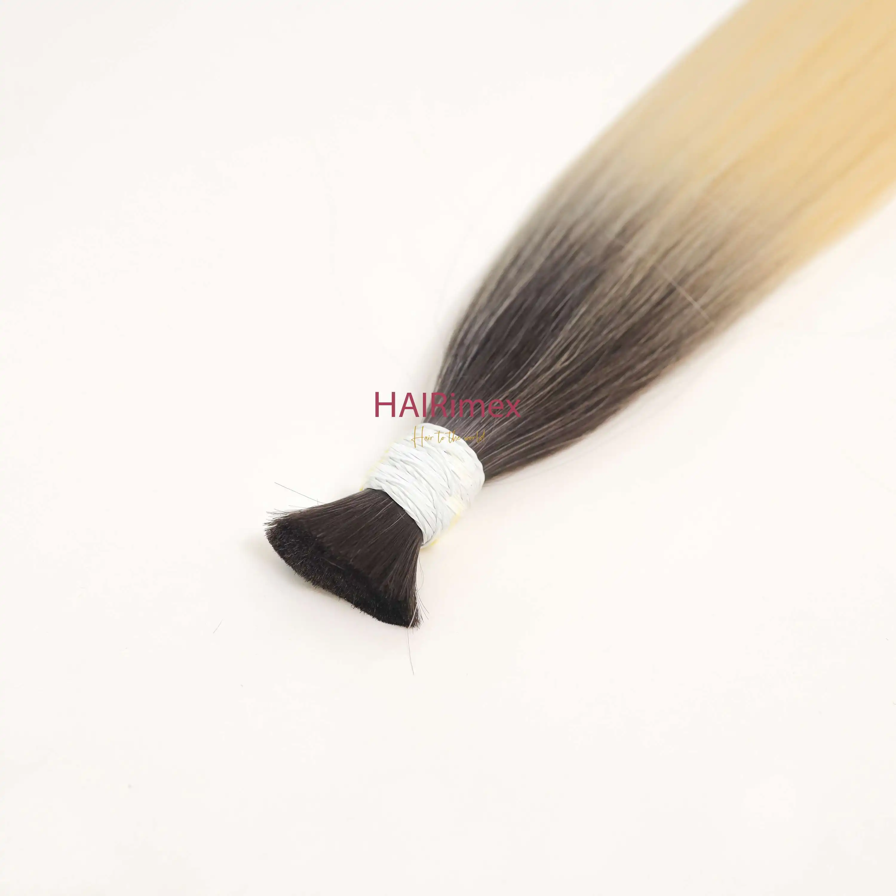Offre spéciale 2023 Super qualité Ombre noir à blond cheveux en vrac 6-40 pouces génie trame haute qualité exportation du Vietnam