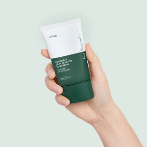 Kore cilt bakım ürünleri anua cilt bakımı güneş koruyucu SPF <span class=keywords><strong>50</strong></span> güneş blok krem Heartleaf ipeksi nem güneş kremi 50ml