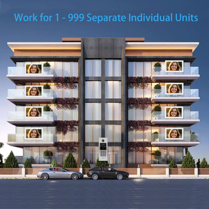 Sistema de videoportero inteligente Anjielo, 10 unidades, videoportero IP de 7 pulgadas, teléfono para sistema de control de seguridad de apartamentos múltiples - Product Image 6