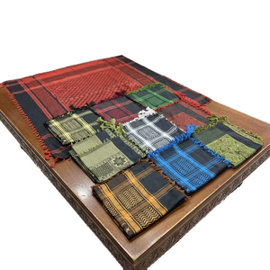 Chất Lượng Cao Cấp Keffiyeh Mô Hình Người Đàn Ông Của Arab Vuông Khăn 100% Cotton Thoáng Khí & Bền Bốn Mùa Shemagh - Product Image 3