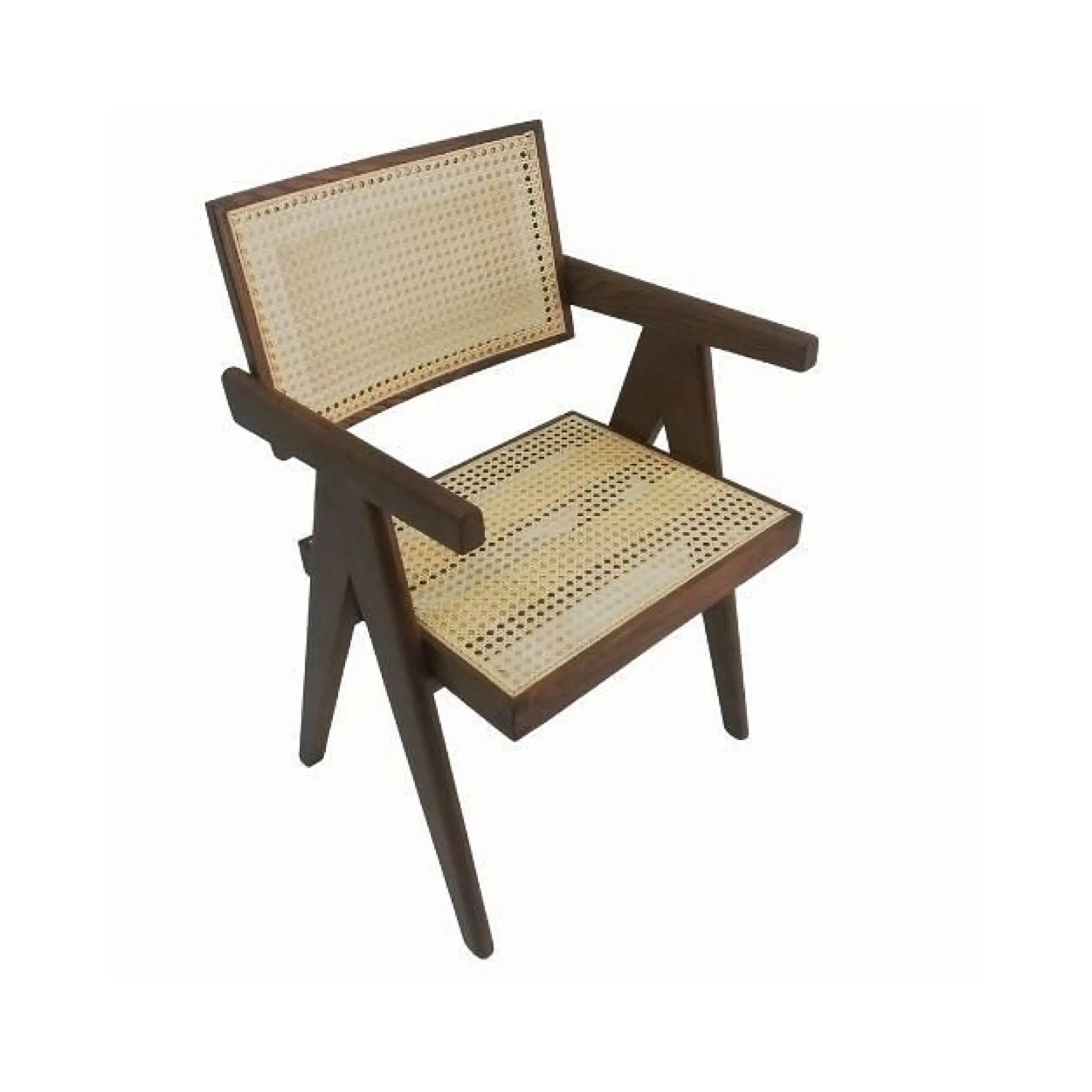 Sculpture moderne en rotin de bambou naturel au milieu du siècle, canapé de salon, meubles en rotin et chaise en bois Vietnam