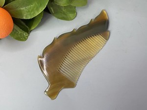 Natural Buffalo <strong>Horn</strong> Comb in Black Set 3 Comb With Different Size And <strong>Shape</strong> for home salon hair comb at cheap price BY HF CRAFTS - Product Image 5