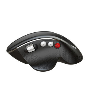 HXSJ T32 2.4G Mouse ottico 6-Button compatto Wireless ergonomico T32 per giochi e lavoro in ufficio nero per Laptop e Computer