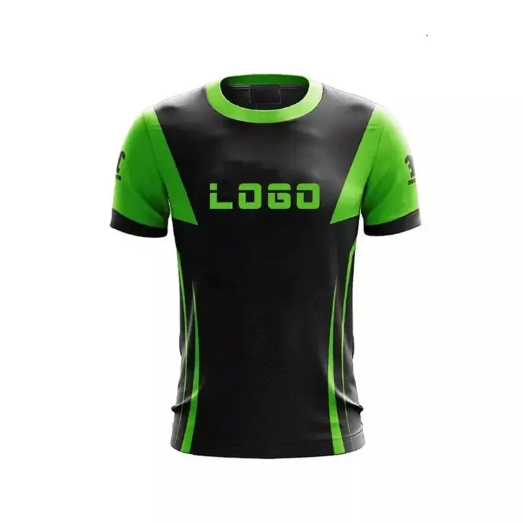 Groothandel Op Maat Gemaakte Logo Ademende Polyester E-Sports Kleding Shirt Polos Esports Jersey Teamwear Poloshirt