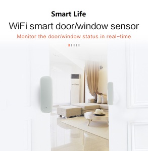Tuya Mini Wifi inalámbrico magnético puerta y ventana Sensor aplicación alerta puerta movimiento Monitor detector de movimiento sensores para hogar inteligente - Product Image 3