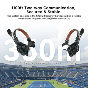 Hollyland Solidcom C1 Pro Sistema de auriculares de intercomunicación inalámbrica ENC Cancelación de ruido para la comunicación del equipo de producción de drones DE LA IGLESIA - Product Image 3