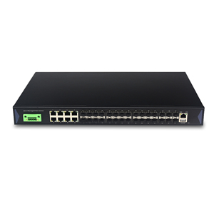 10G ağ anahtarları 24 port fiber ağ anahtarı 8 port utp akıllı anahtar sessiz çalışma - Product Image 5